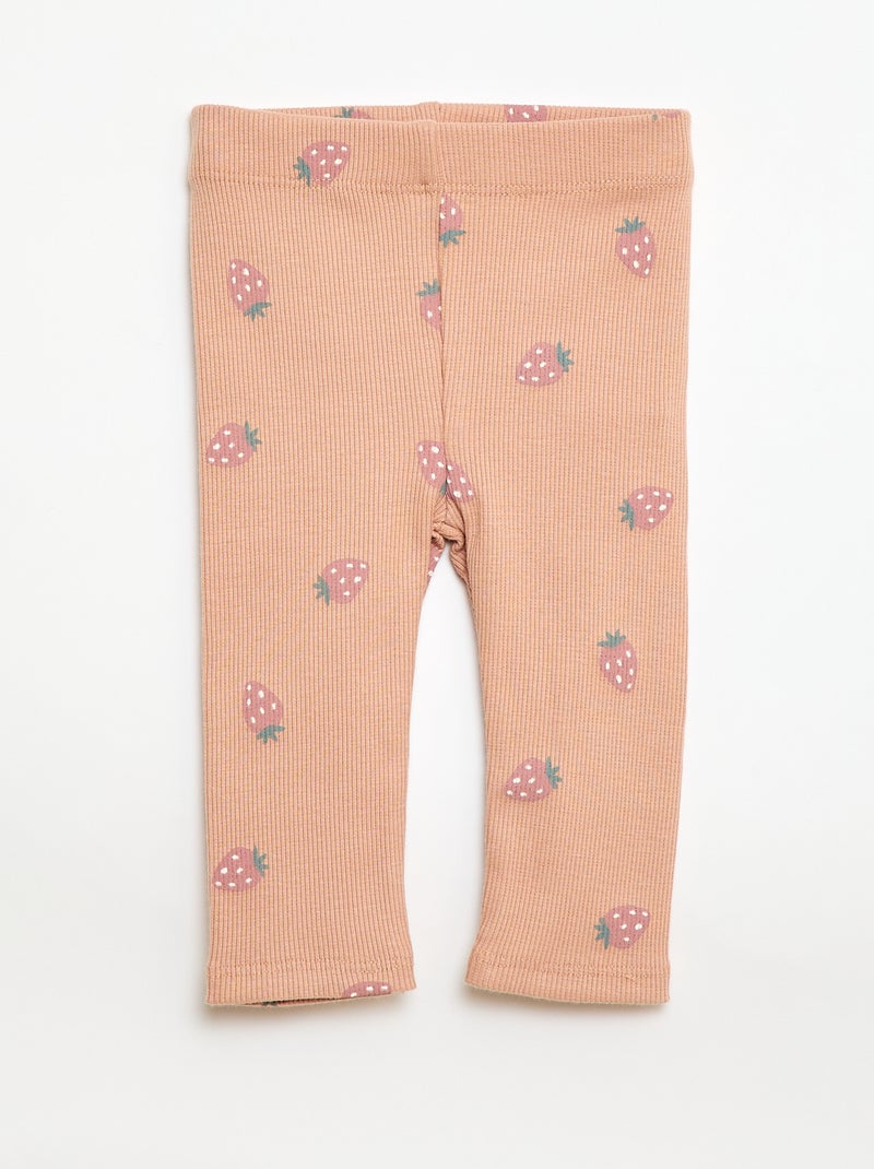 Conjunto de chándal con sudadera + legging - 2 piezas Rosa - Kiabi
