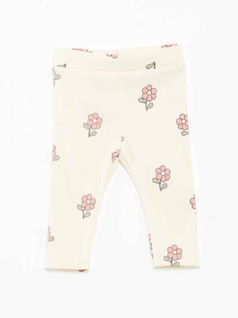 Conjunto de chándal con sudadera + legging - 2 piezas Rosa - Kiabi