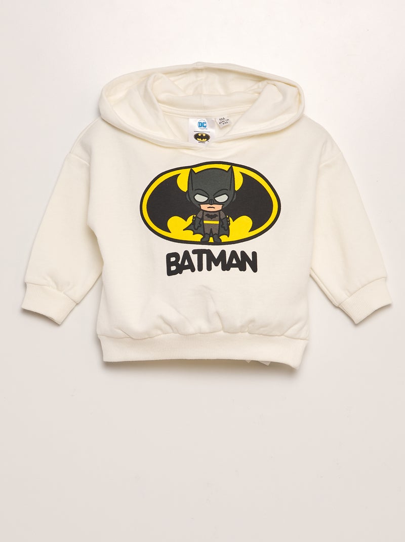 Conjunto de chándal con sudadera + pantalón 'Batman' 'DC Comics'  - 2 piezas BLANCO - Kiabi