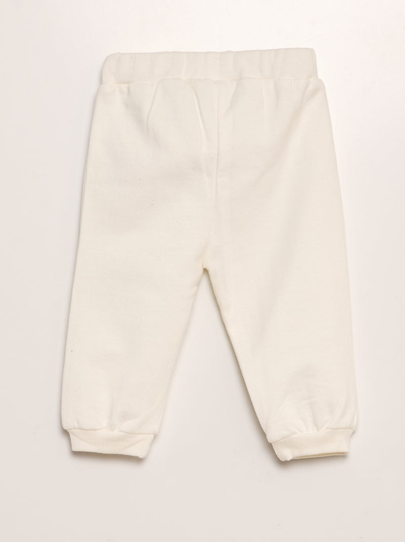 Conjunto de chándal con sudadera + pantalón 'Batman' 'DC Comics'  - 2 piezas BLANCO - Kiabi