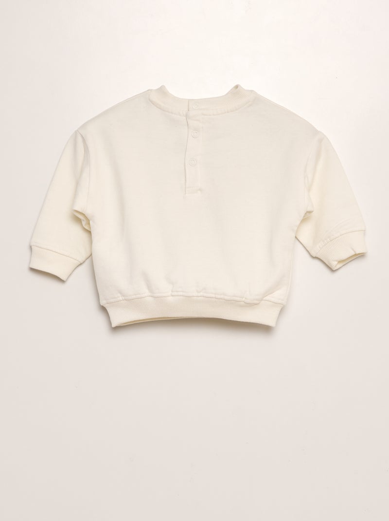 Conjunto de chándal con sudadera + pantalón 'Mario Kart' - 2 piezas BLANCO - Kiabi