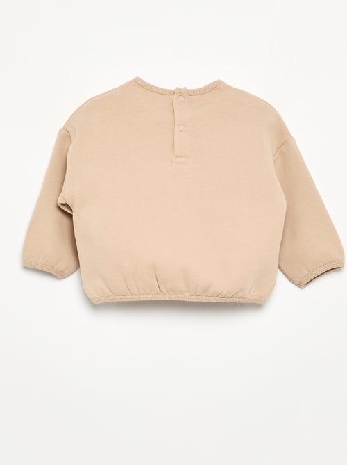 Conjunto de chándal de 2 piezas - Sudadera + pantalón - Kiabi Conjunto de chándal de 2 piezas - Sudadera + pantalón - Kiabi