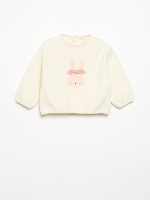 Conjunto de chándal de 2 piezas - Sudadera + pantalón - Kiabi Conjunto de chándal de 2 piezas - Sudadera + pantalón - Kiabi