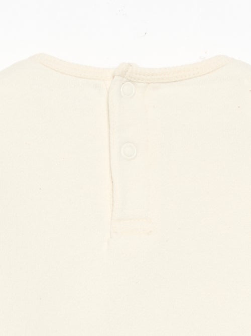 Conjunto de chándal de 2 piezas - Sudadera + pantalón - Kiabi Conjunto de chándal de 2 piezas - Sudadera + pantalón - Kiabi