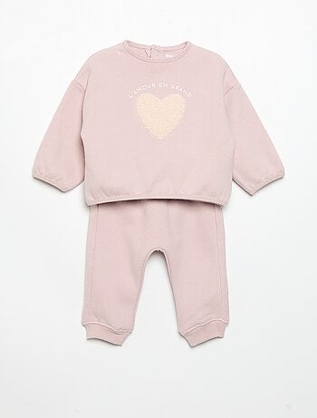 Conjunto de chándal de 2 piezas - Sudadera + pantalón