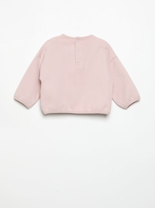Conjunto de chándal de 2 piezas - Sudadera + pantalón - Kiabi Conjunto de chándal de 2 piezas - Sudadera + pantalón - Kiabi