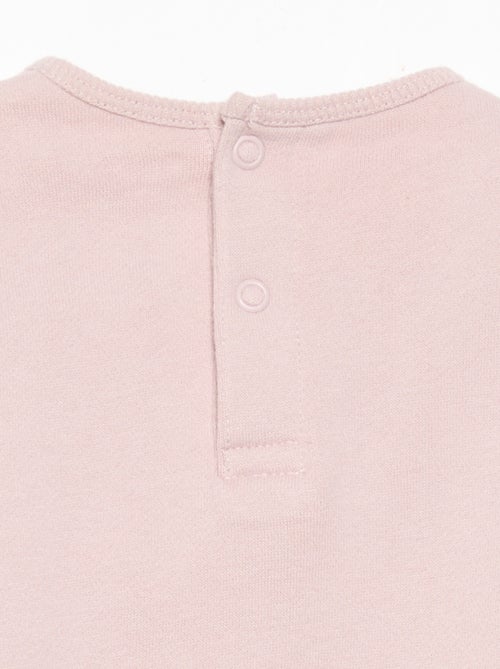 Conjunto de chándal de 2 piezas - Sudadera + pantalón - Kiabi Conjunto de chándal de 2 piezas - Sudadera + pantalón - Kiabi