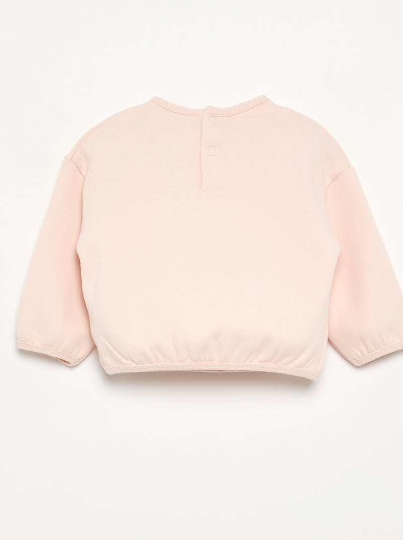 Conjunto de chándal de 2 piezas - Sudadera + pantalón Rosa - Kiabi