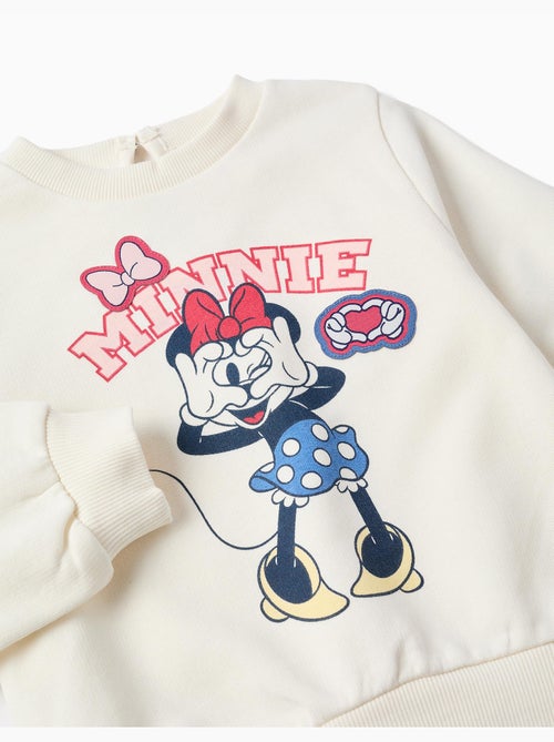 Conjunto de chándal de algodón con estampado de minnie - Kiabi Conjunto de chándal de algodón con estampado de minnie - Kiabi