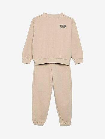 Conjunto de chándal de felpa + pantalón - 2 piezas