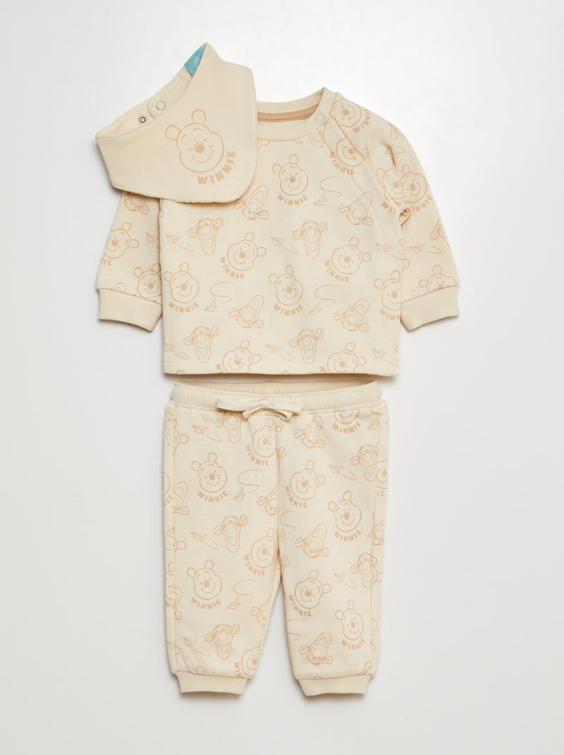 Conjunto de chándal 'Disney' - 2 piezas BEIGE - Kiabi