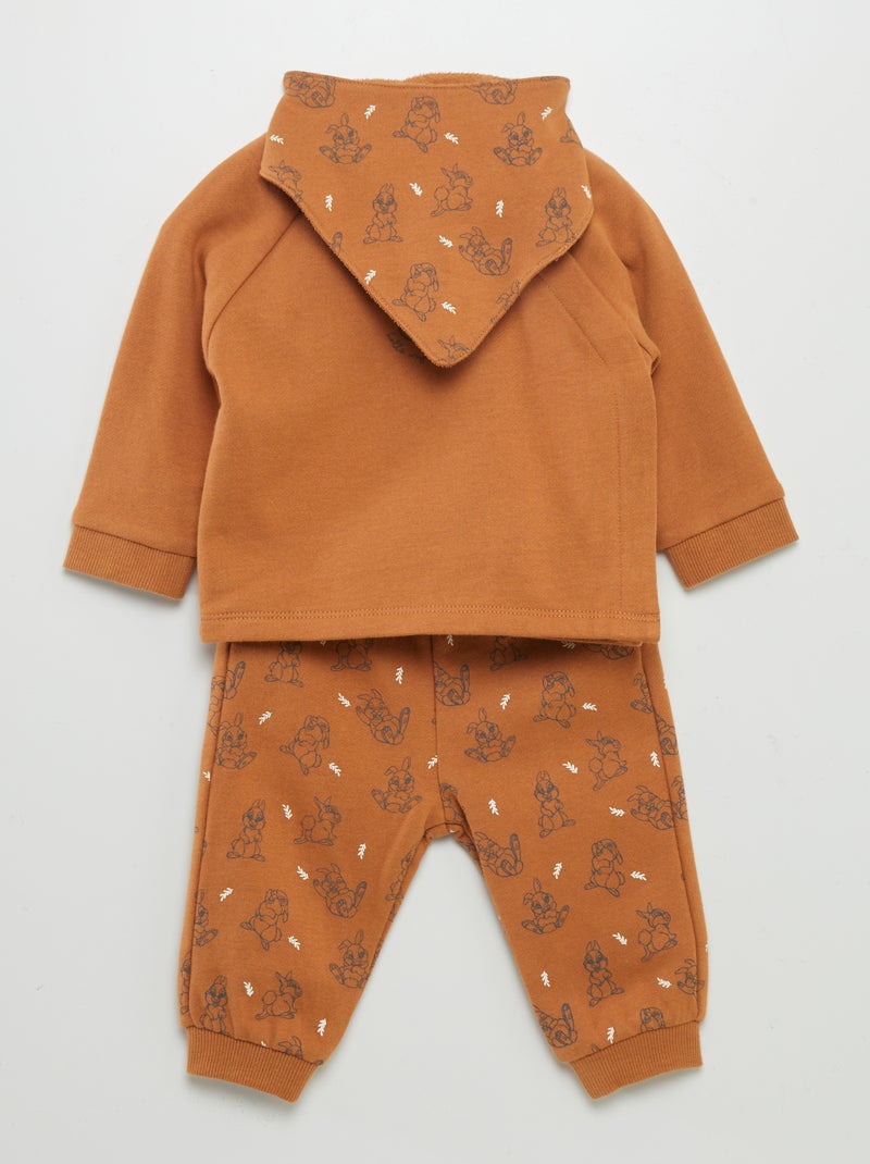 Conjunto de chándal 'Disney' - 3 piezas MARRON - Kiabi