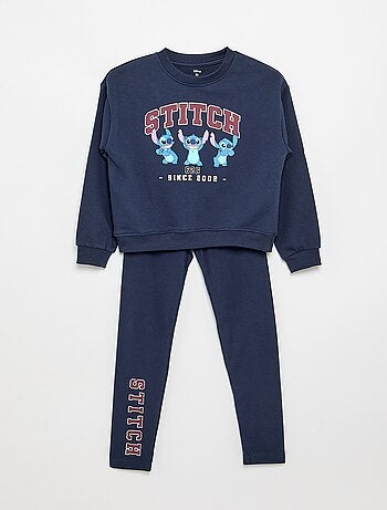 Conjunto de chándal 'Disney' de felpa sin cepillar - 2 piezas: sudadera + pantalón