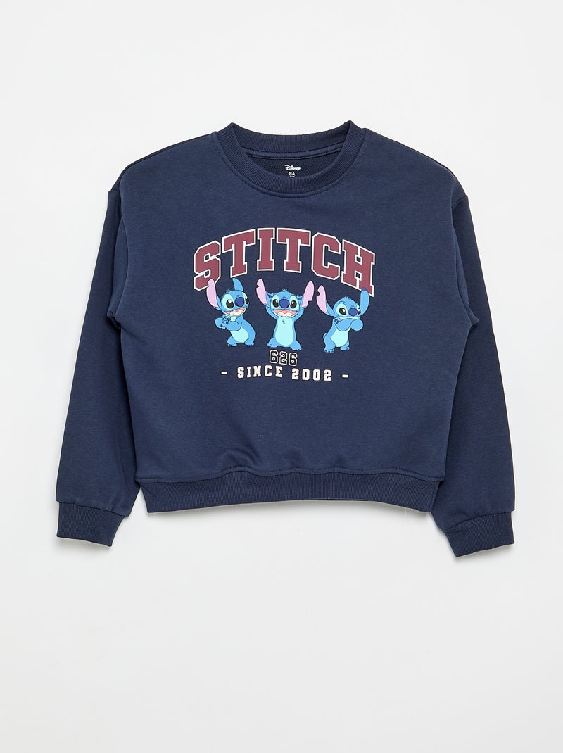 Conjunto de chándal 'Disney' de felpa sin cepillar - 2 piezas: sudadera + pantalón Azul - Kiabi