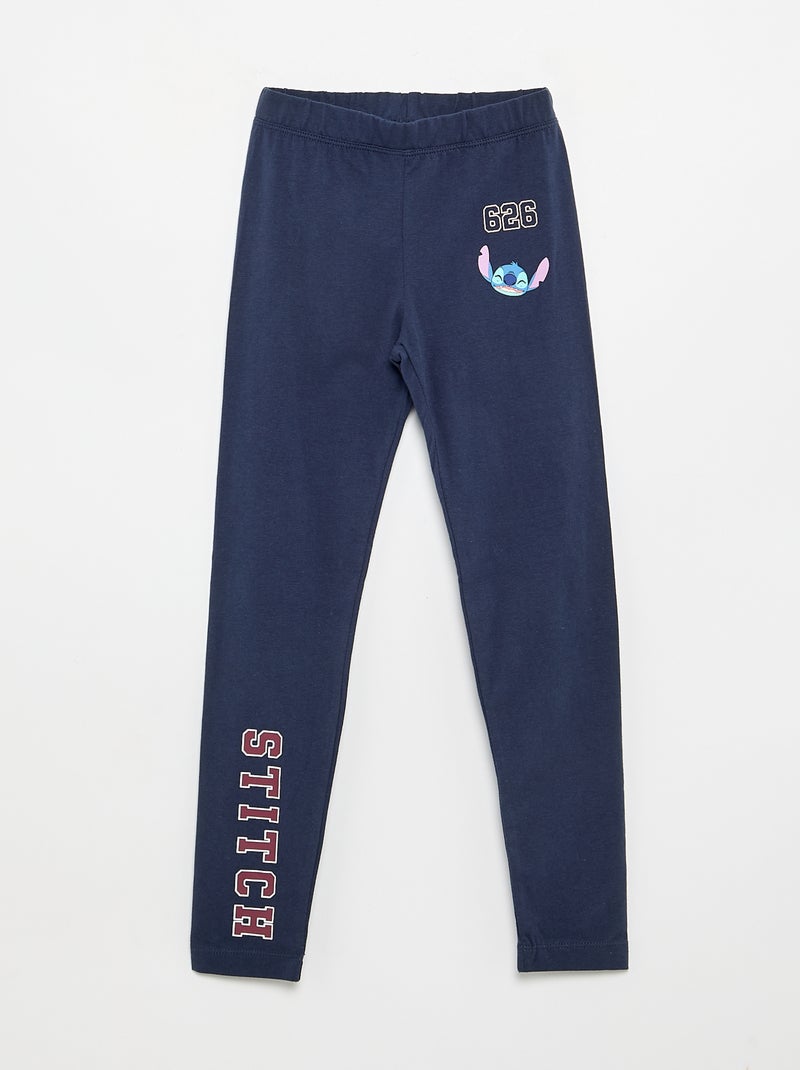 Conjunto de chándal 'Disney' de felpa sin cepillar - 2 piezas: sudadera + pantalón Azul - Kiabi