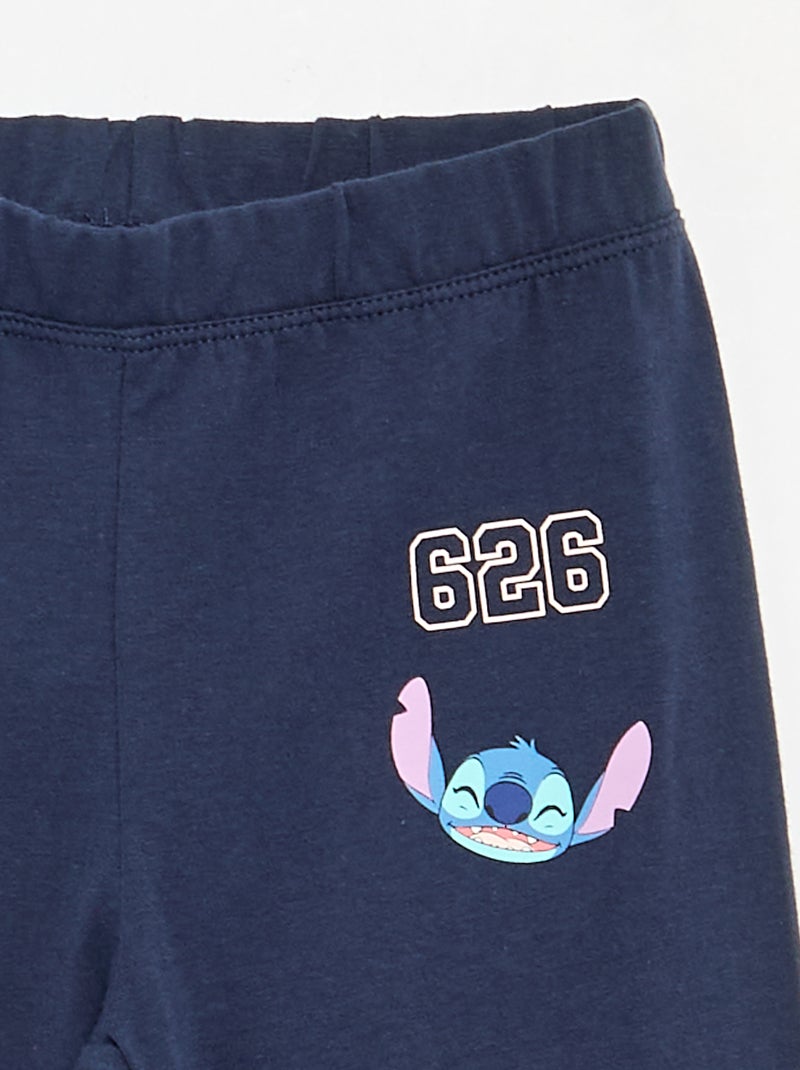Conjunto de chándal 'Disney' de felpa sin cepillar - 2 piezas: sudadera + pantalón Azul - Kiabi