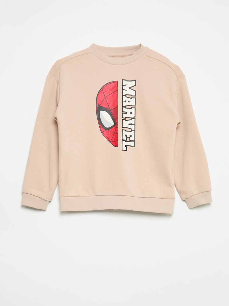Conjunto de chándal 'Marvel' - 2 piezas + sudadera + pantalón Beige - Kiabi
