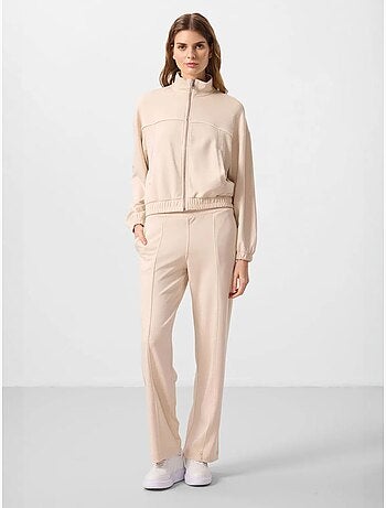 Conjunto de chándal oversize con cuello con cremallera tommy