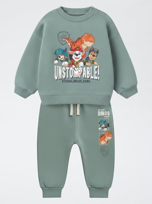 Conjunto de chándal 'Patrulla Canina' sudadera + pantalón - 2 piezas - Kiabi Conjunto de chándal 'Patrulla Canina' sudadera + pantalón - 2 piezas - Kiabi