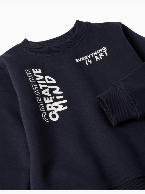 Conjunto de chándal perchado con estampado Creative - Kiabi