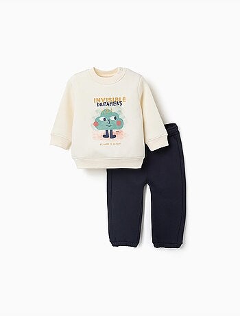Conjunto de chándal perchado con estampado Dreamers