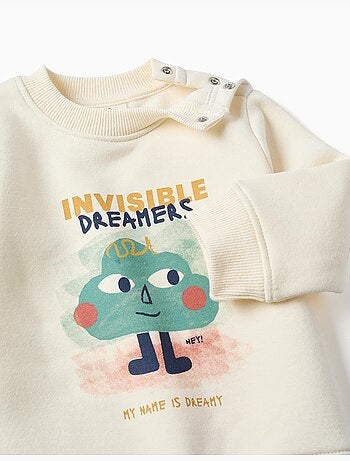 Conjunto de chándal perchado con estampado Dreamers