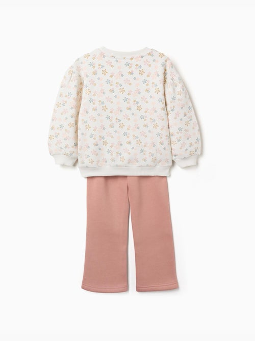 Conjunto de chándal perchado con estampado floral - Kiabi