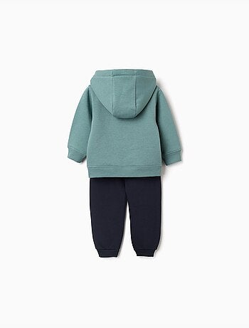 Conjunto de chándal perchado con estampado