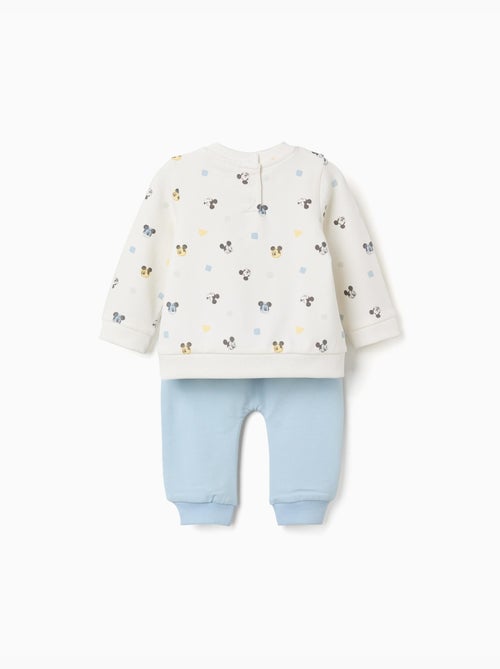 Conjunto de chándal perchado con motivo de Mickey - Kiabi