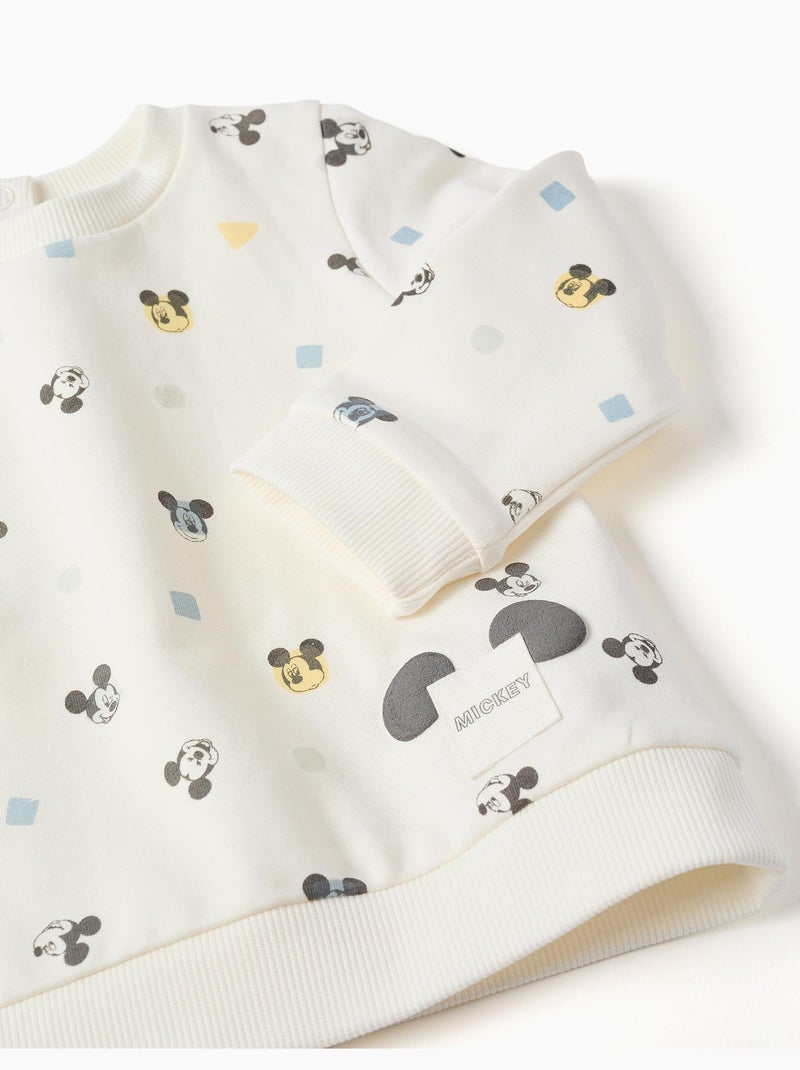 Conjunto de chándal perchado con motivo de Mickey Azul claro - Kiabi