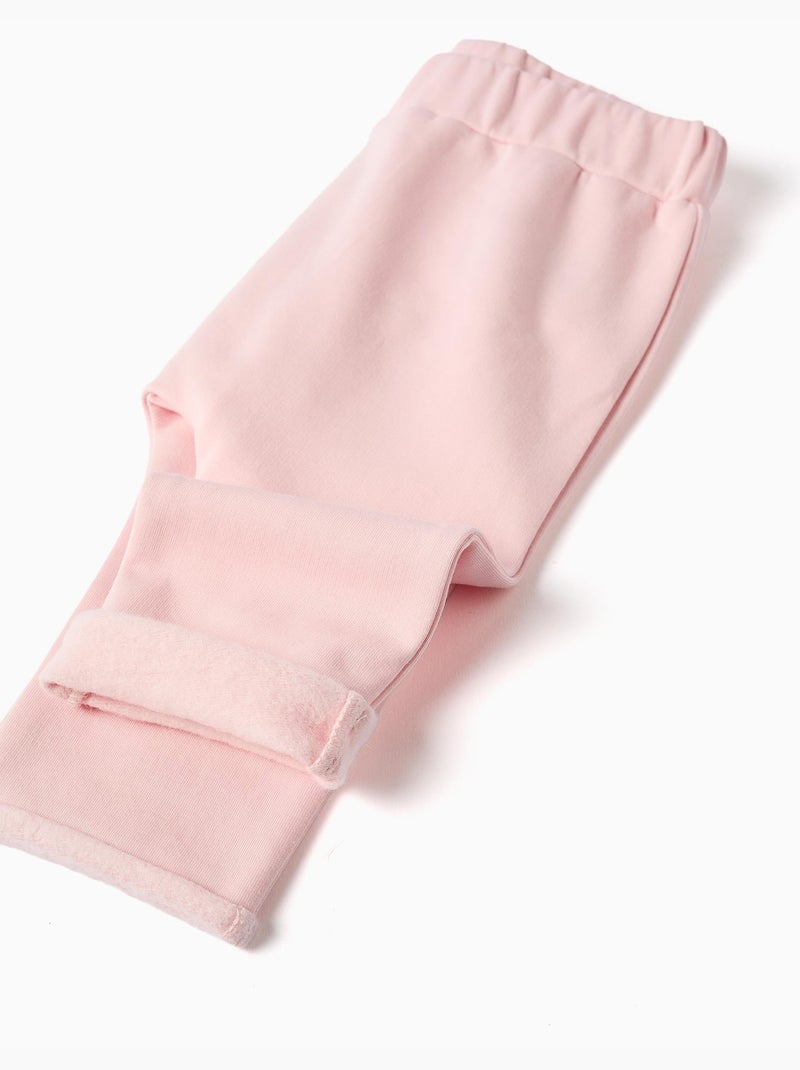Conjunto de chándal perchado con motivo de Minnie Blanco - Kiabi