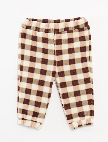 Conjunto de chándal polar chaqueta con cremallera + pantalón - 2 piezas