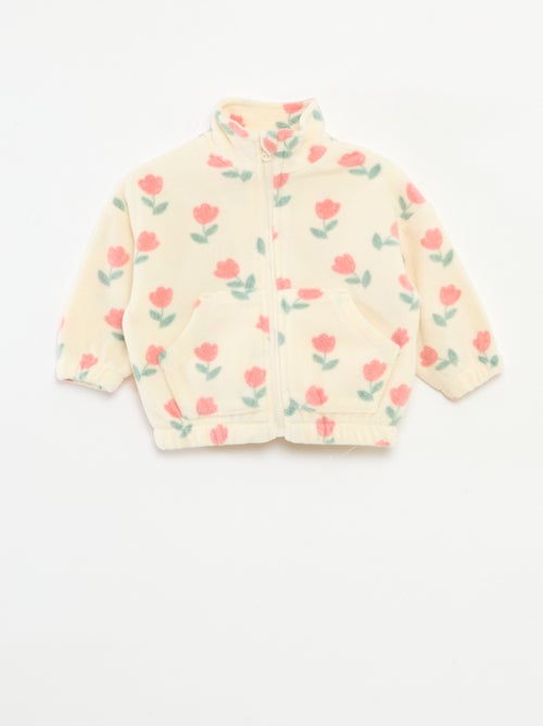 Conjunto de chándal polar chaqueta con cremallera + pantalón - 2 piezas - Kiabi