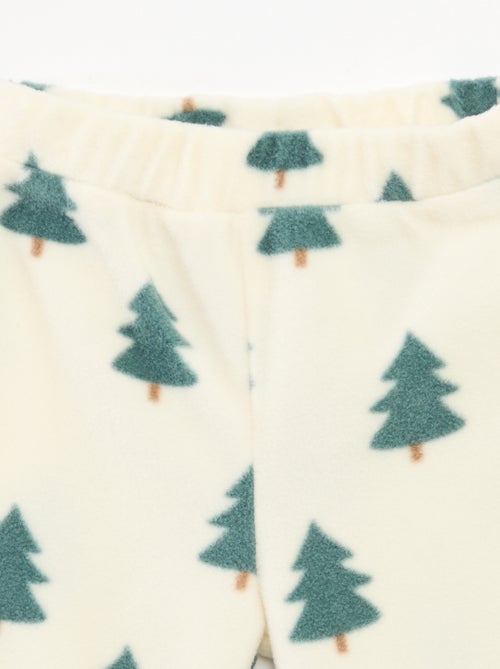 Conjunto de chándal polar chaqueta con cremallera + pantalón - 2 piezas - Kiabi