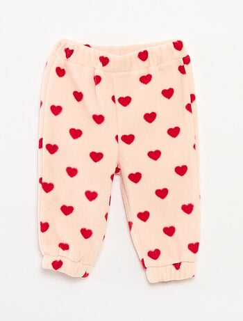 Conjunto de chándal polar chaqueta con cremallera + pantalón - 2 piezas