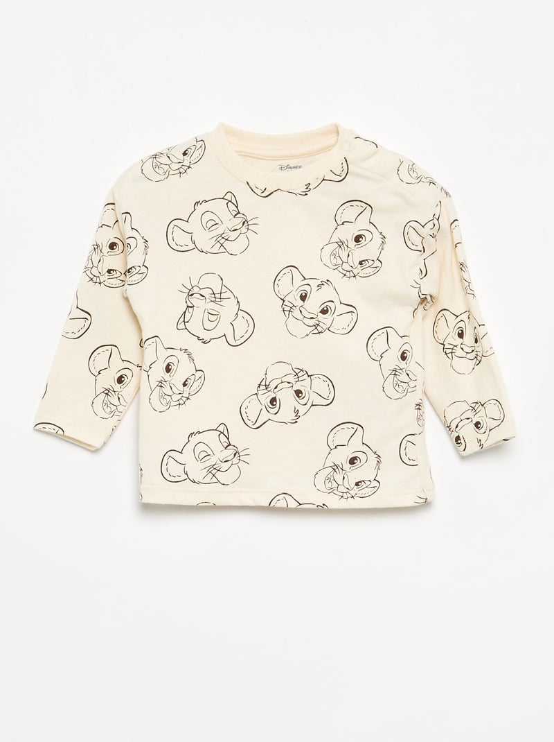 Conjunto de chándal 'Simba' 'Disney' - 3 piezas Beige - Kiabi