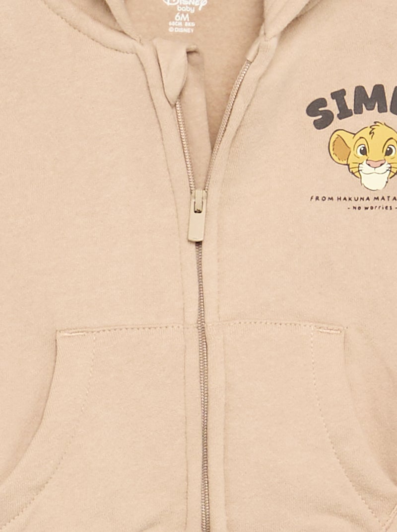 Conjunto de chándal 'Simba' 'Disney' - 3 piezas Beige - Kiabi