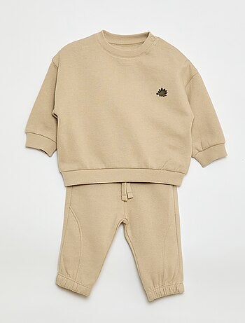 Conjunto de chándal sudadera + pantalón - 2 piezas