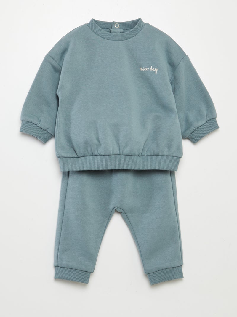 Conjunto De Chándal Para Niños KAKU NANU - Capucha Y Pantalón, 61% Poliéster, 39% Algodón