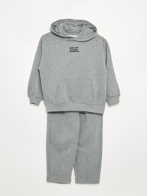Conjunto de chándal: sudadera y camiseta (2 piezas) - Kiabi