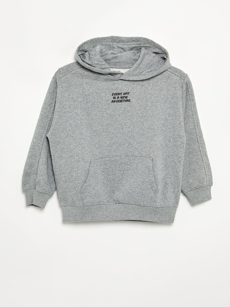 Conjunto de chándal: sudadera y camiseta (2 piezas) Gris - Kiabi