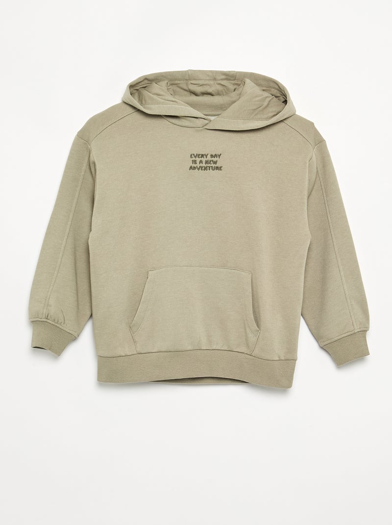Conjunto de chándal: sudadera y camiseta (2 piezas) Verde - Kiabi