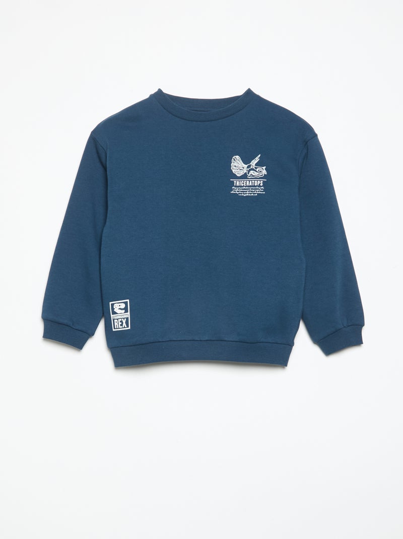 Conjunto de chándal: sudadera y pantalón - 2 piezas Azul - Kiabi