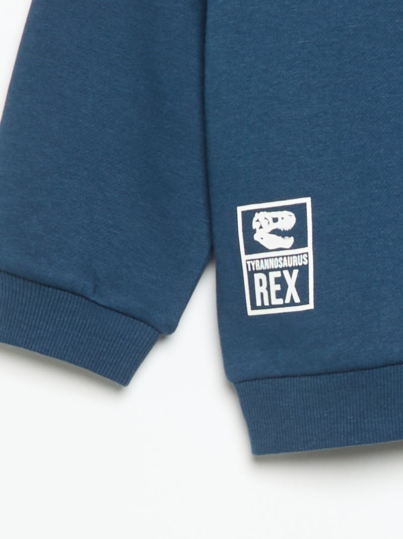 Conjunto de chándal: sudadera y pantalón - 2 piezas Azul - Kiabi