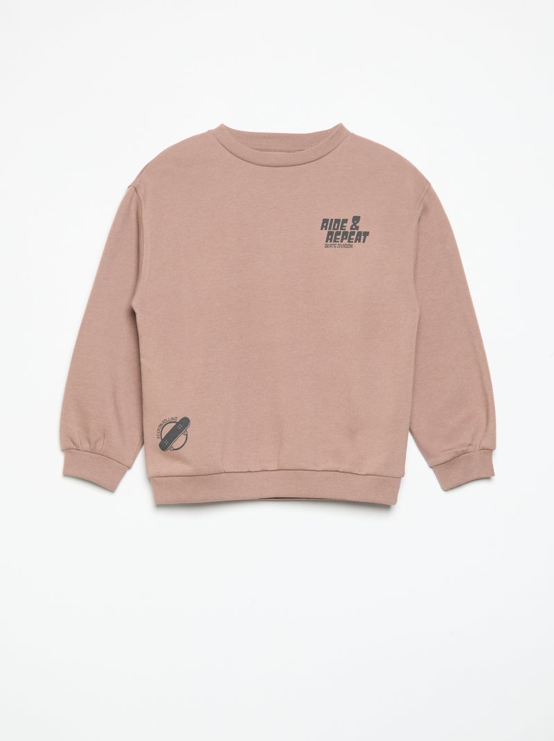 Conjunto de chándal: sudadera y pantalón - 2 piezas Rosa - Kiabi