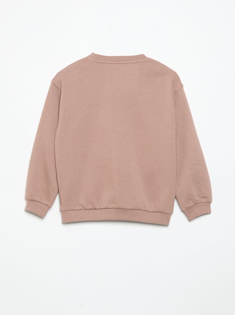 Conjunto de chándal: sudadera y pantalón - 2 piezas Rosa - Kiabi