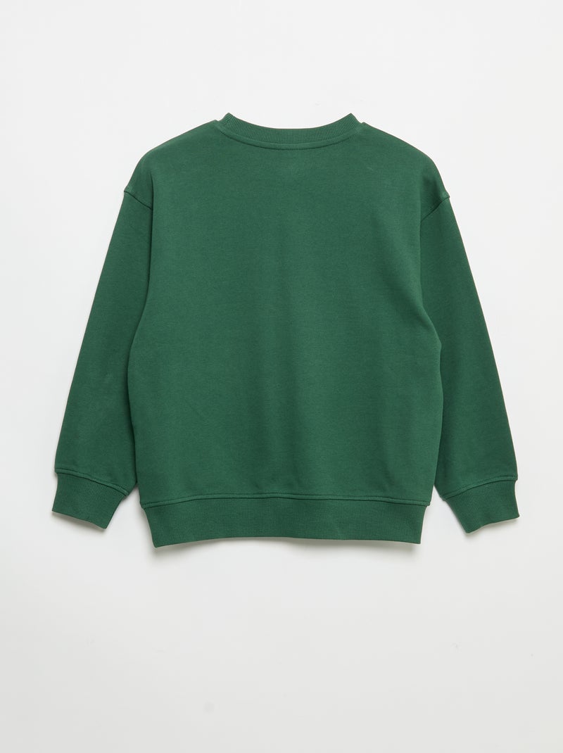 Conjunto de chándal: sudadera y pantalón - 2 piezas Verde - Kiabi