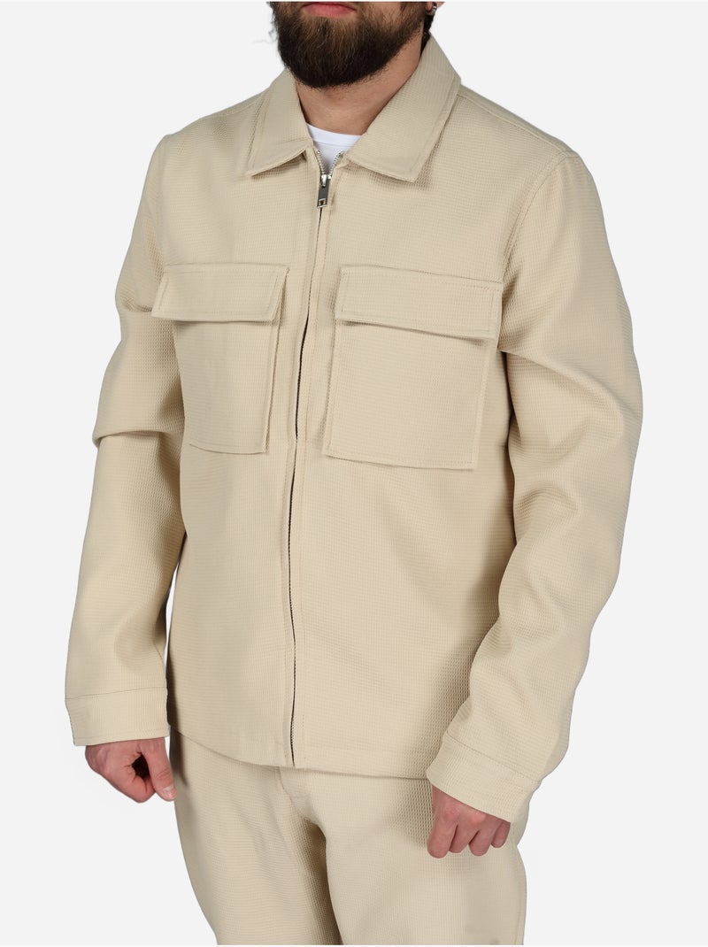 Conjunto de chaqueta de dos piezas - Frilivin Beige - Kiabi