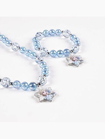 Conjunto de collar y pulseras Frozen – 2 piezas - Azul