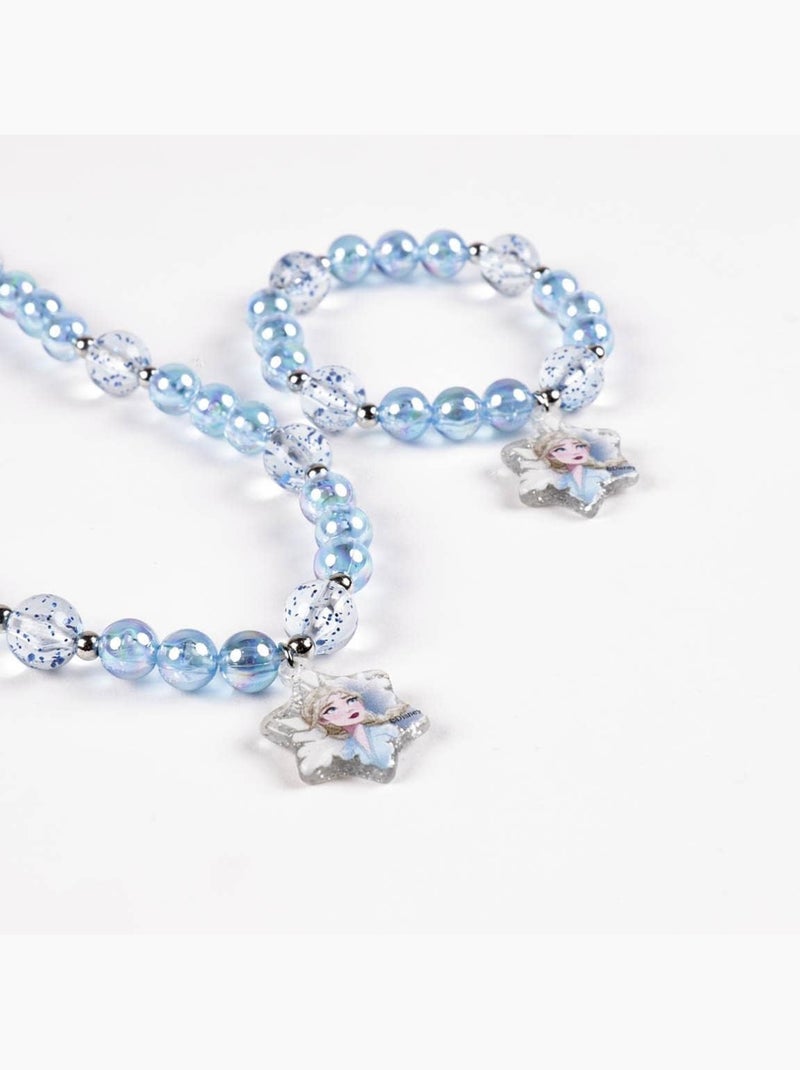 Conjunto de collar y pulseras Frozen – 2 piezas - Azul N/D - Kiabi